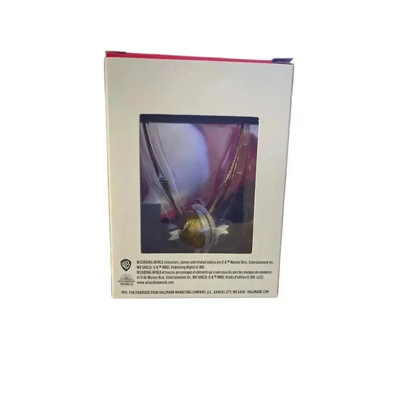 Hallmark 2022 Christmas Ornament Harry Potter GOLDEN SNITCH Walgreens Exclusive - Picture 3 of 4